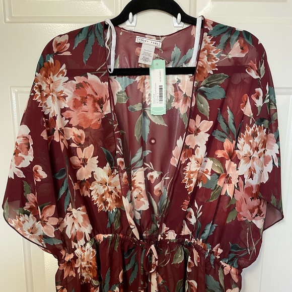 NWT Cinya Tie Detail Kimono - Picture 3 of 4